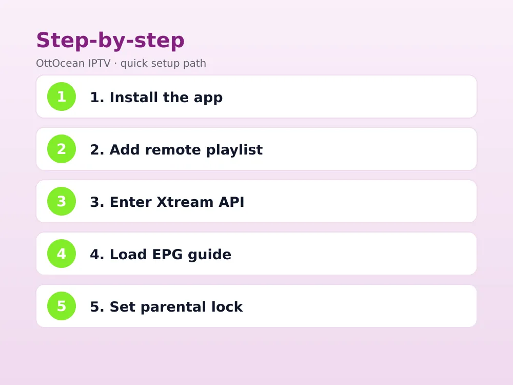 GSE Smart IPTV Xtream Codes API login fields on iPhone