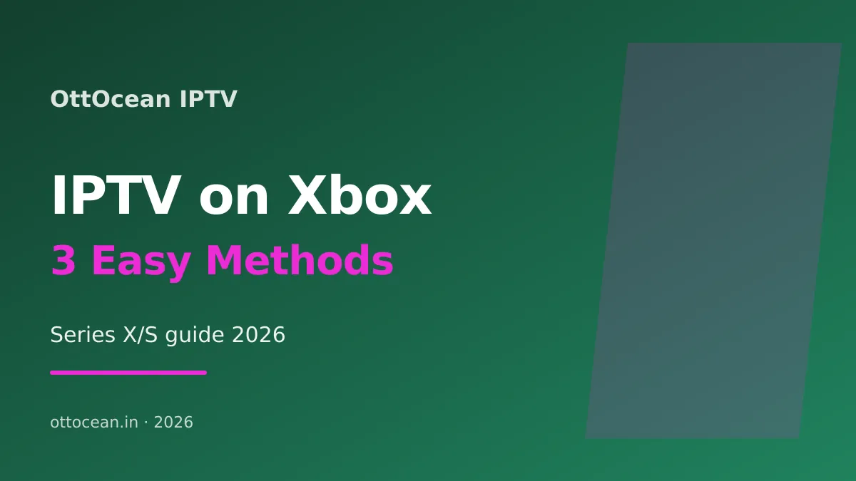 IPTV on Xbox Series X home screen showing Edge browser and media apps