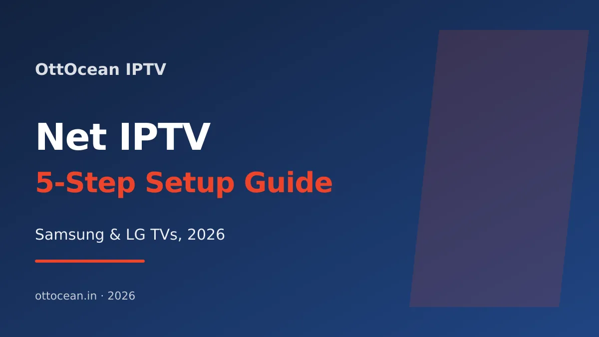 Net IPTV activation screen showing MAC address on Samsung TV