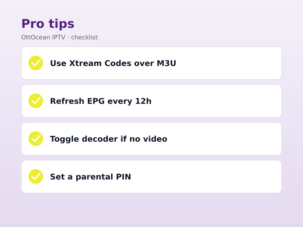 Televizo IPTV player Xtream Codes login screen
